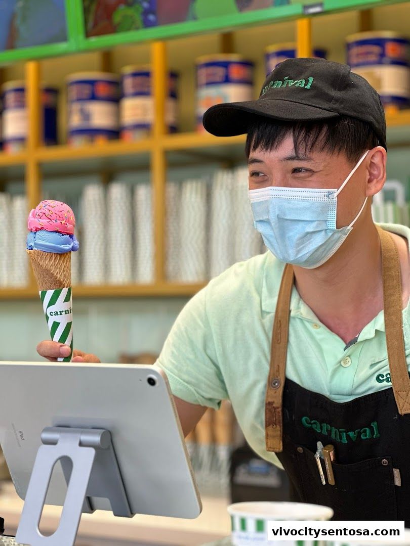 Carnival Ice Cream Singapore - 36 Flavours, Fresh Italian Ice Cream