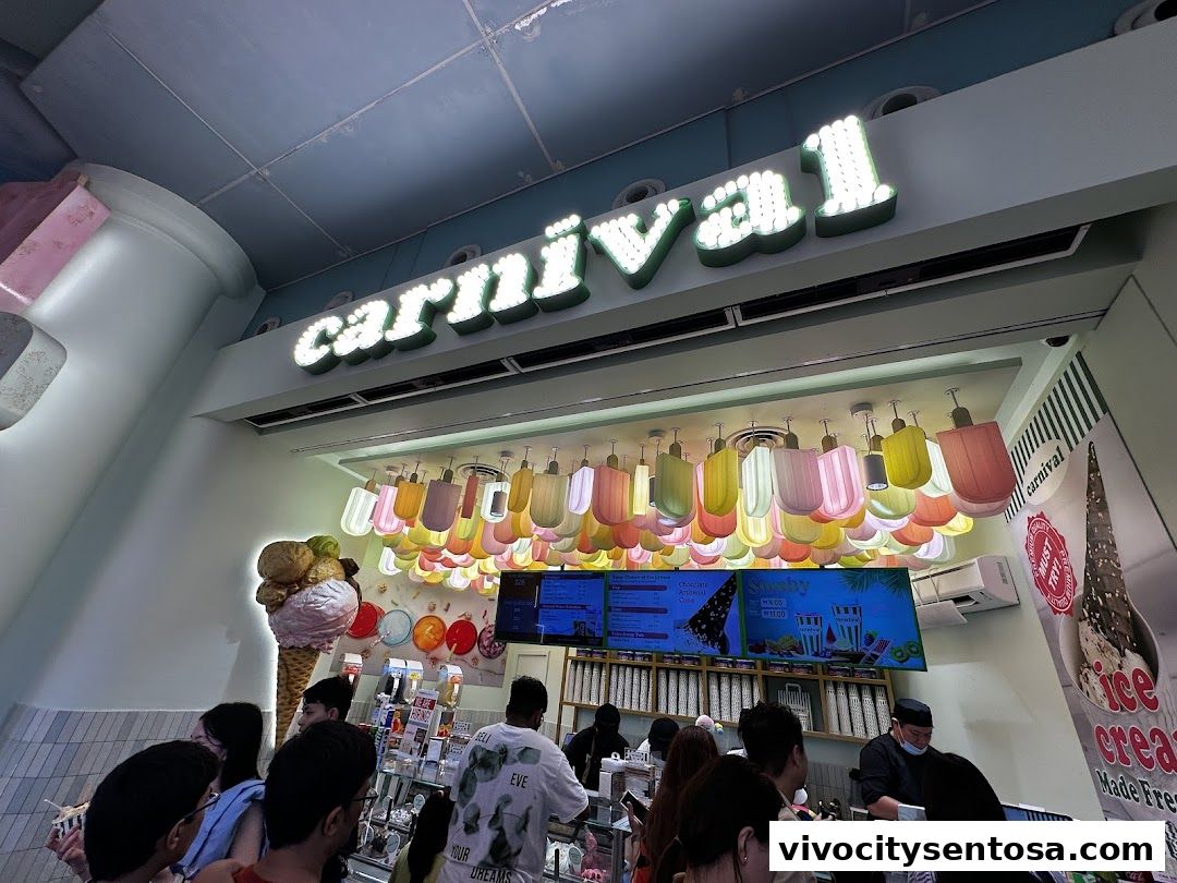Carnival Ice Cream Singapore - 36 Flavours, Fresh Italian Ice Cream