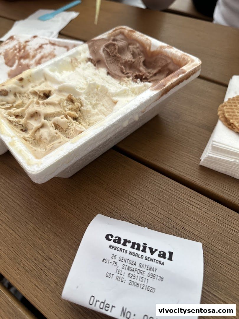 Carnival Ice Cream Singapore - 36 Flavours, Fresh Italian Ice Cream