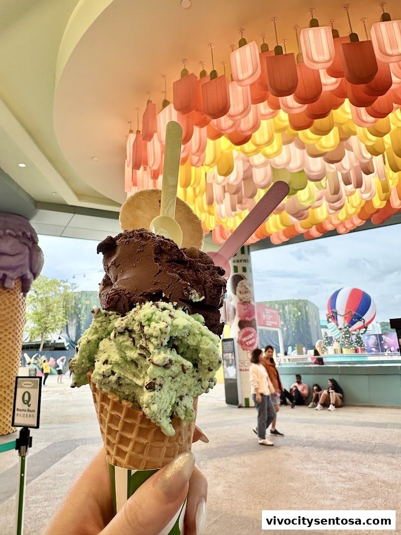 Carnival Ice Cream Singapore - 36 Flavours, Fresh Italian Ice Cream