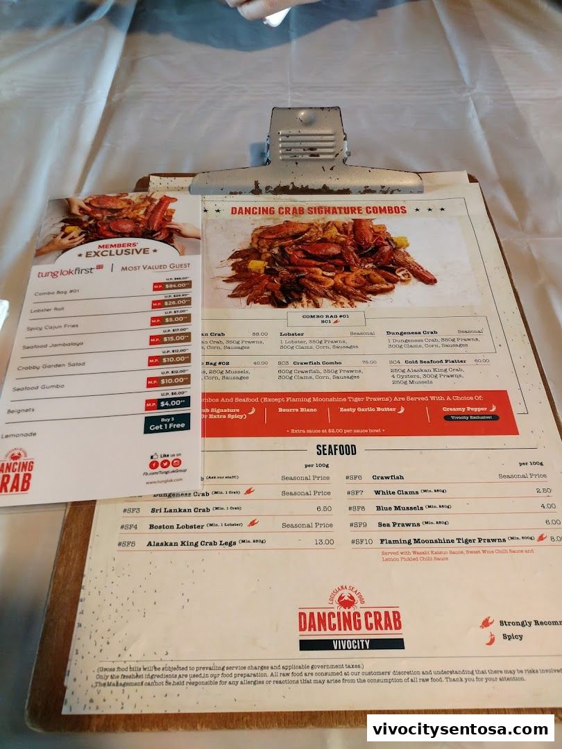 Dancing Crab VivoCity