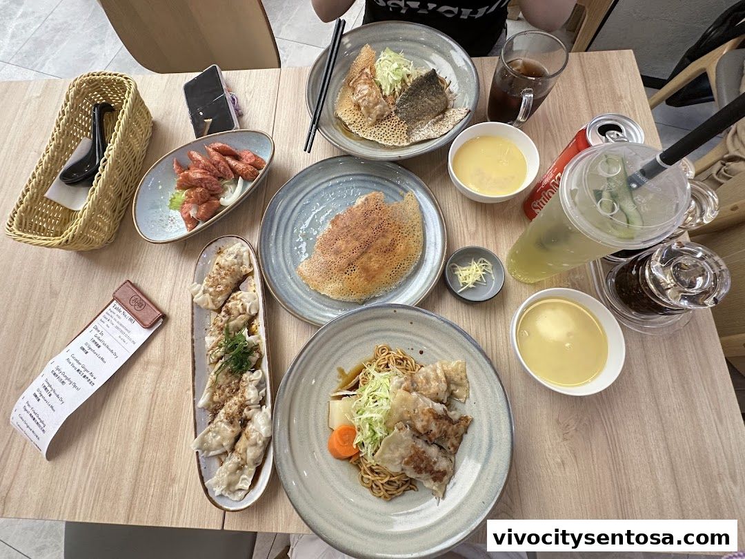 Menu page for DaXi - VivoCity