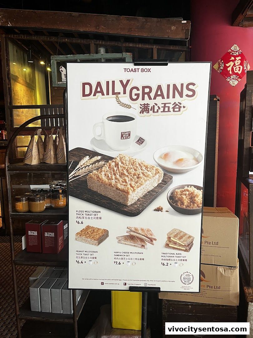 Menu page for Food Republic  VivoCity