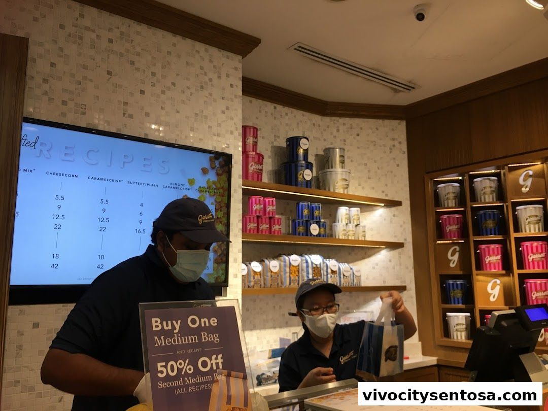 Garrett Popcorn Shops - Vivo City