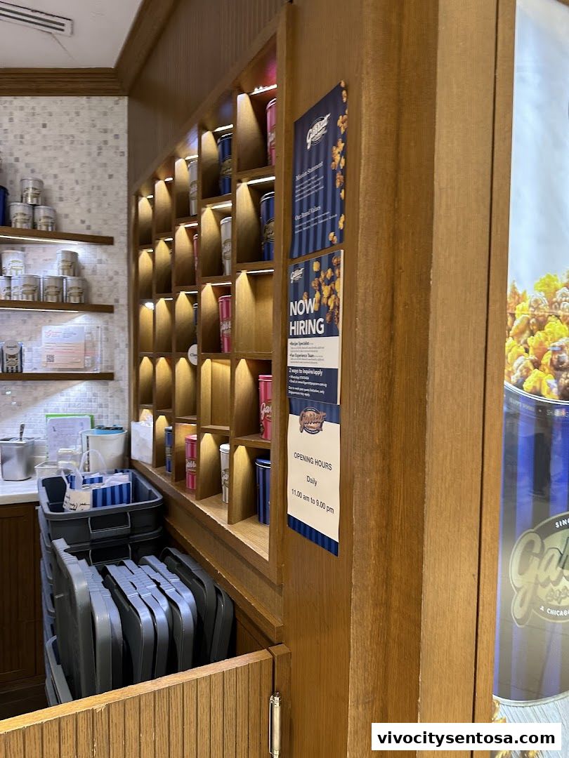 Garrett Popcorn Shops - Vivo City