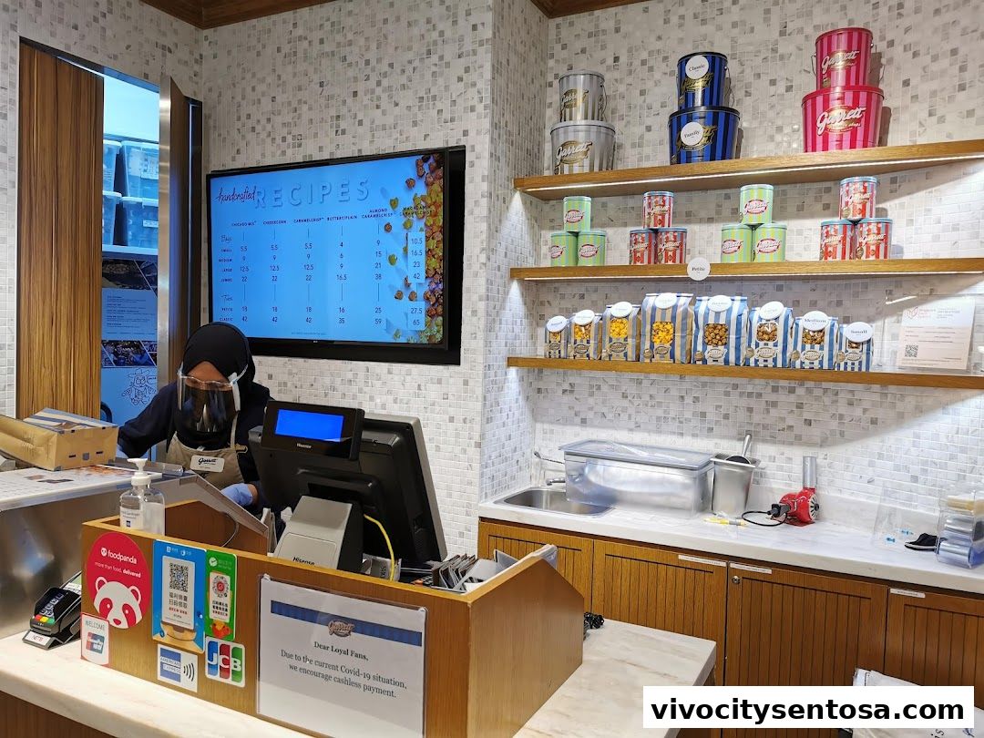 Garrett Popcorn Shops - Vivo City