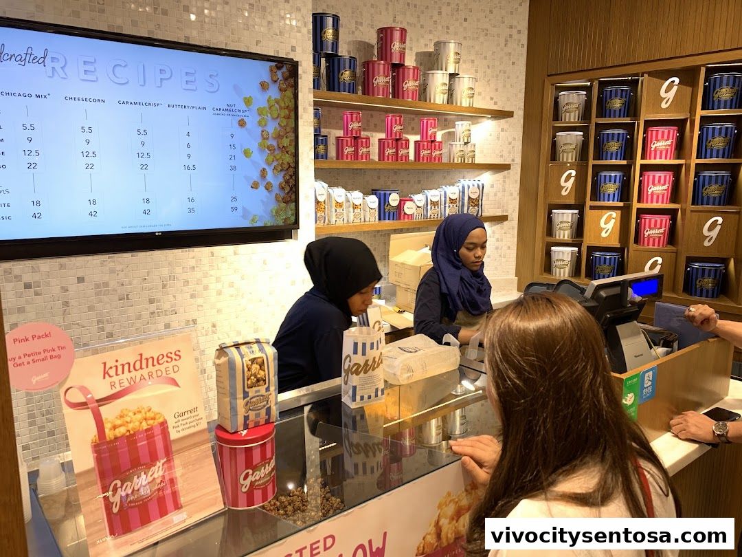 Garrett Popcorn Shops - Vivo City