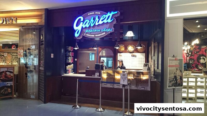 Garrett Popcorn Shops - Vivo City