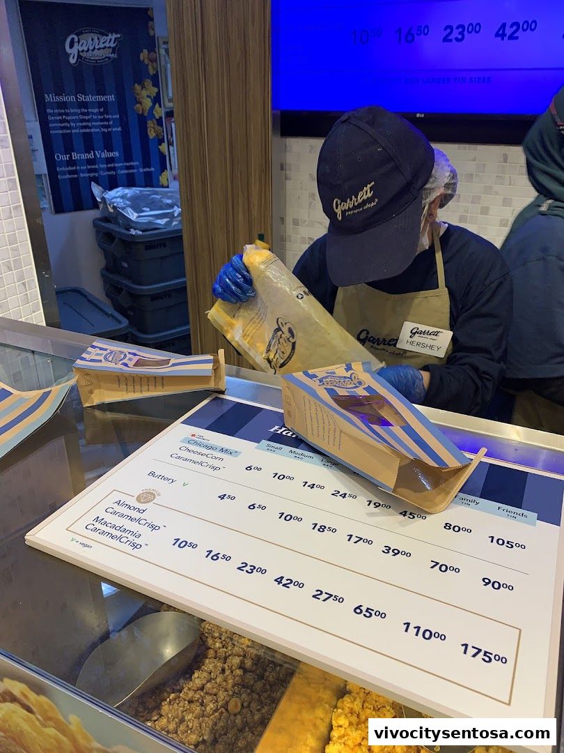 Garrett Popcorn Shops - Vivo City