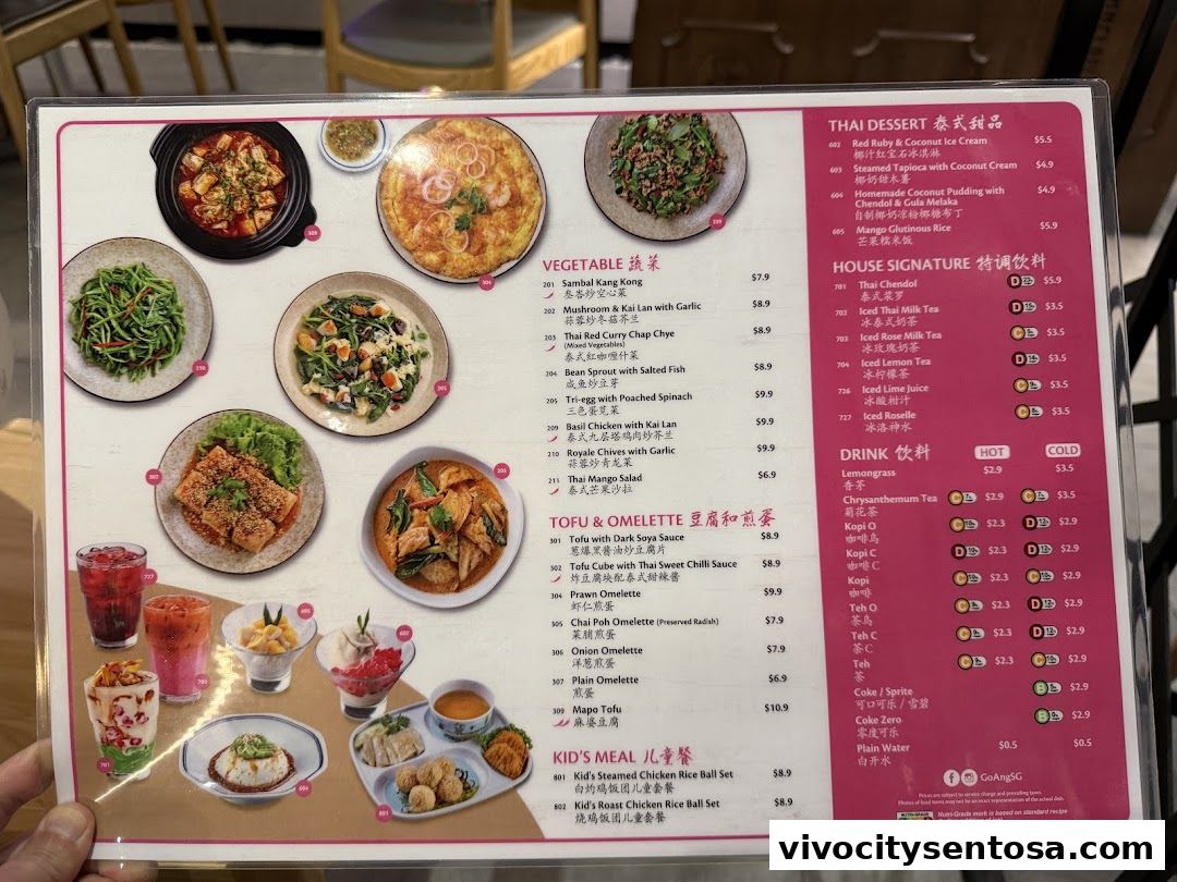 Go-Ang Pratunam Chicken Rice VivoCity