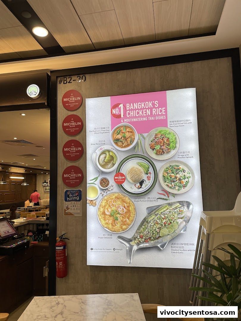 Go-Ang Pratunam Chicken Rice VivoCity