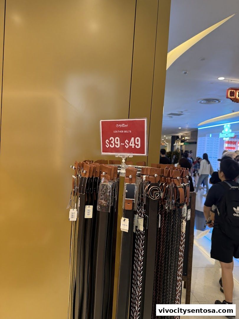 Goldlion Counters - Vivo City