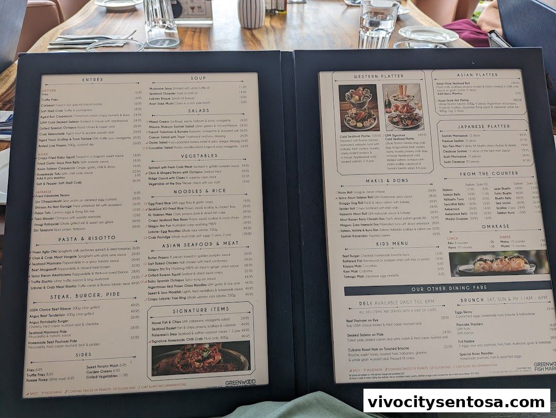 Greenwood Fish Market  Seafood Restaurant  Market in Sentosa