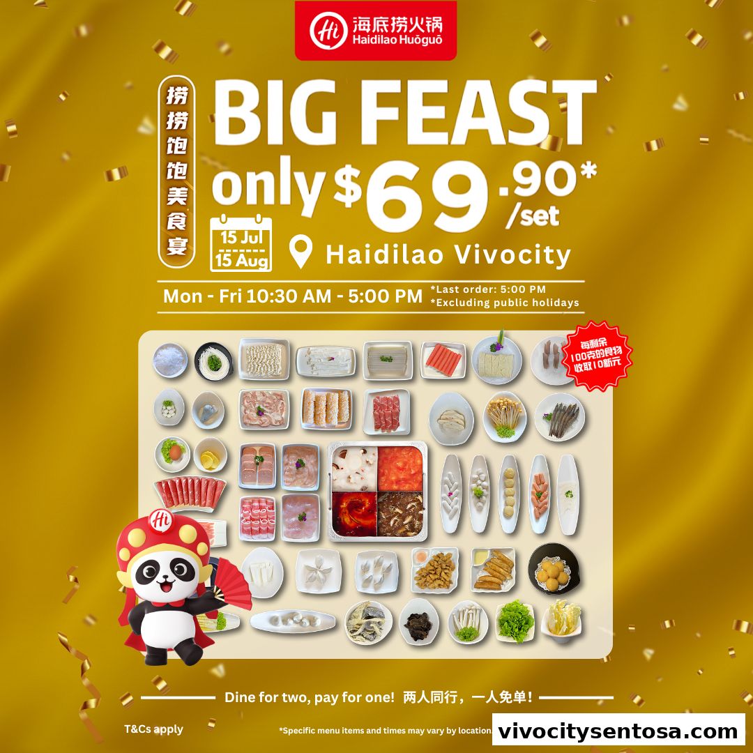 海底捞 Haidilao Hot Pot VivoCity