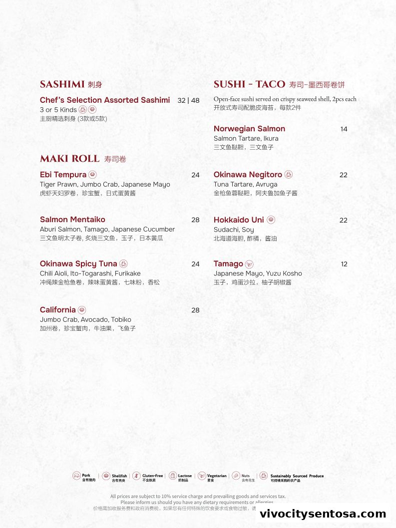 Menu page for KA-MON