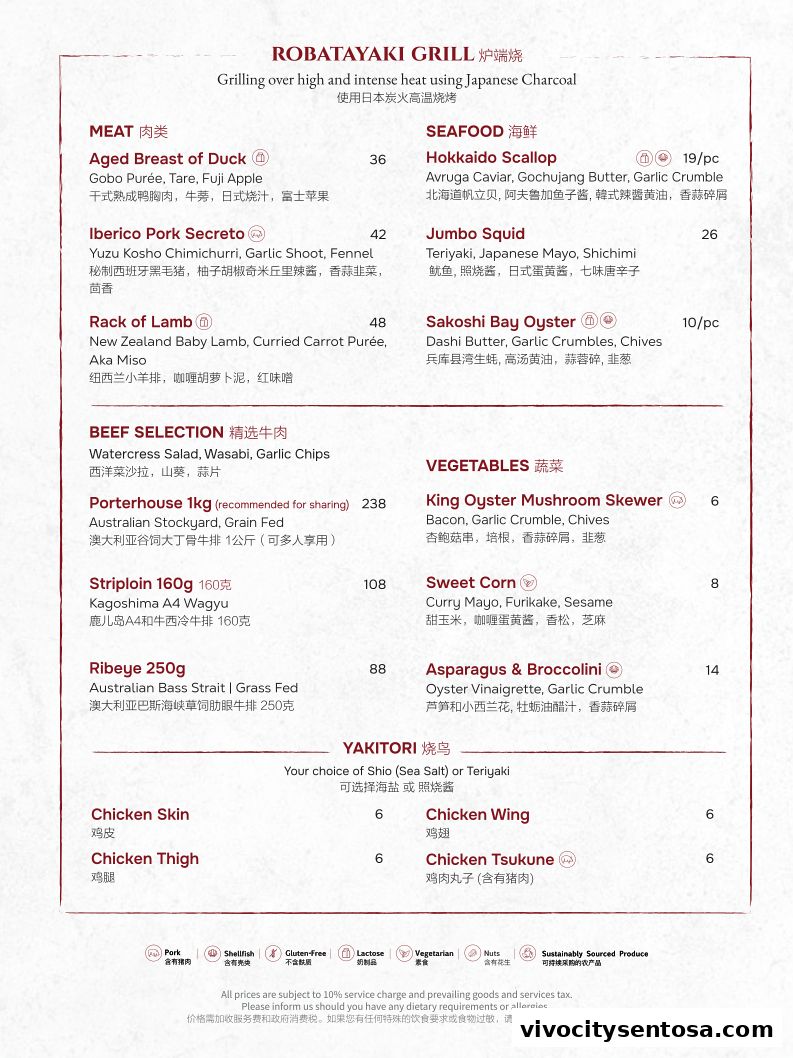 Menu page for KA-MON