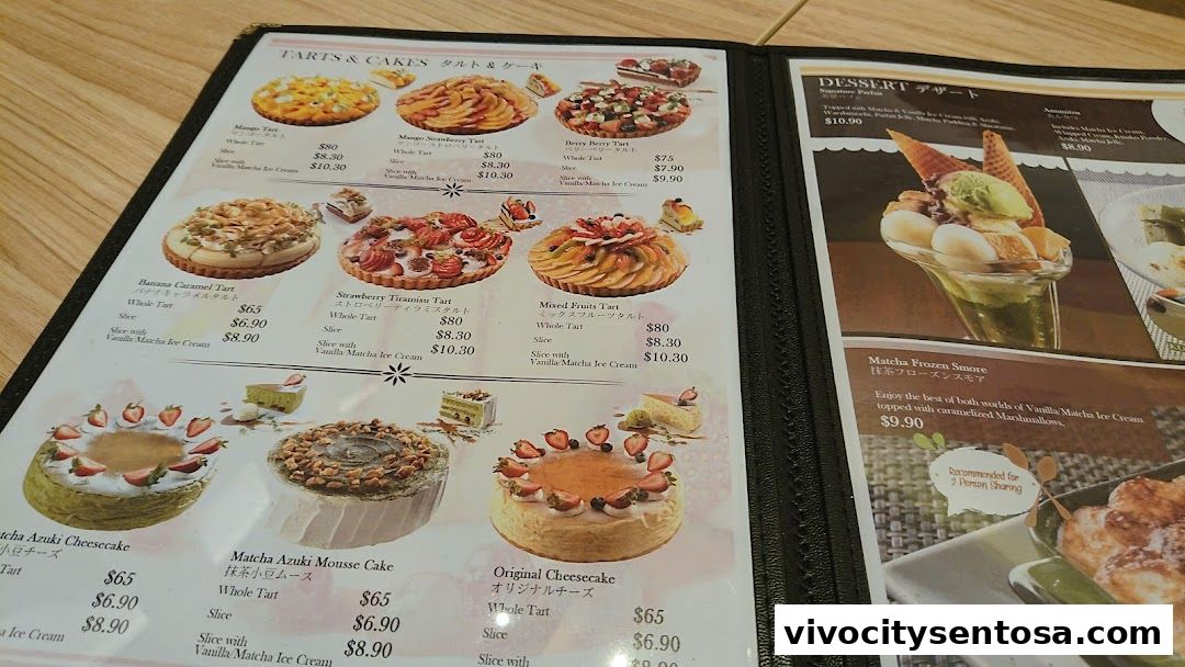 Menu page for Kagurazaka Saryo