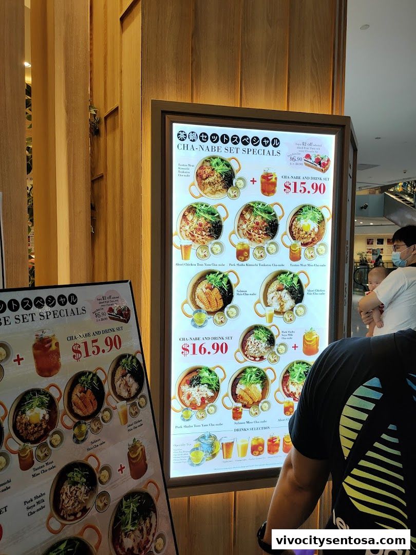 Menu page for Kagurazaka Saryo