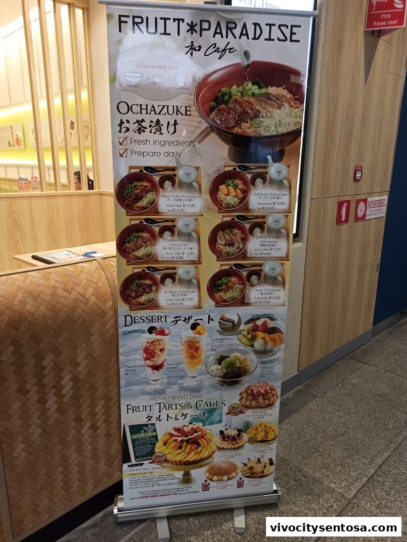 Menu page for Kagurazaka Saryo