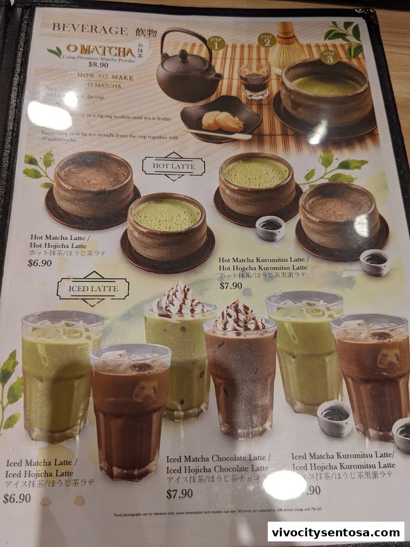 Menu page for Kagurazaka Saryo