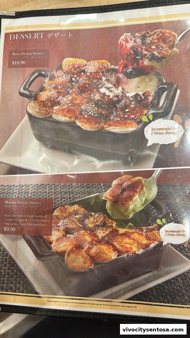 Menu page for Kagurazaka Saryo