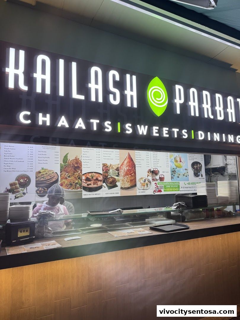Menu page for Kailash Parbat