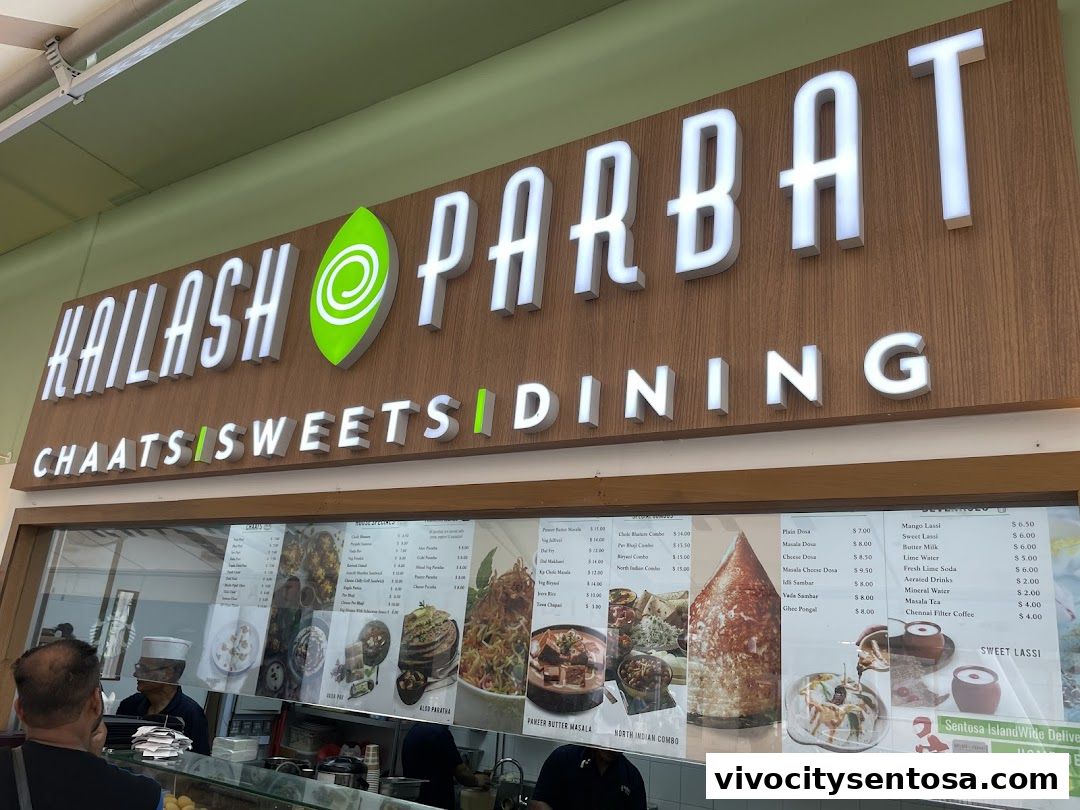 Menu page for Kailash Parbat