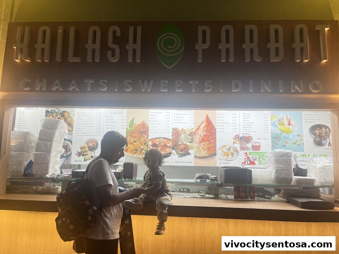 Menu page for Kailash Parbat