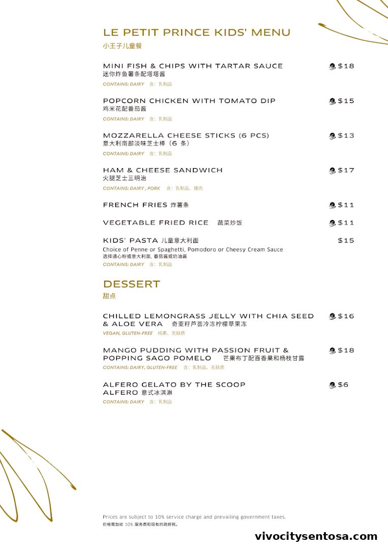 Menu page for KWEE ZEEN