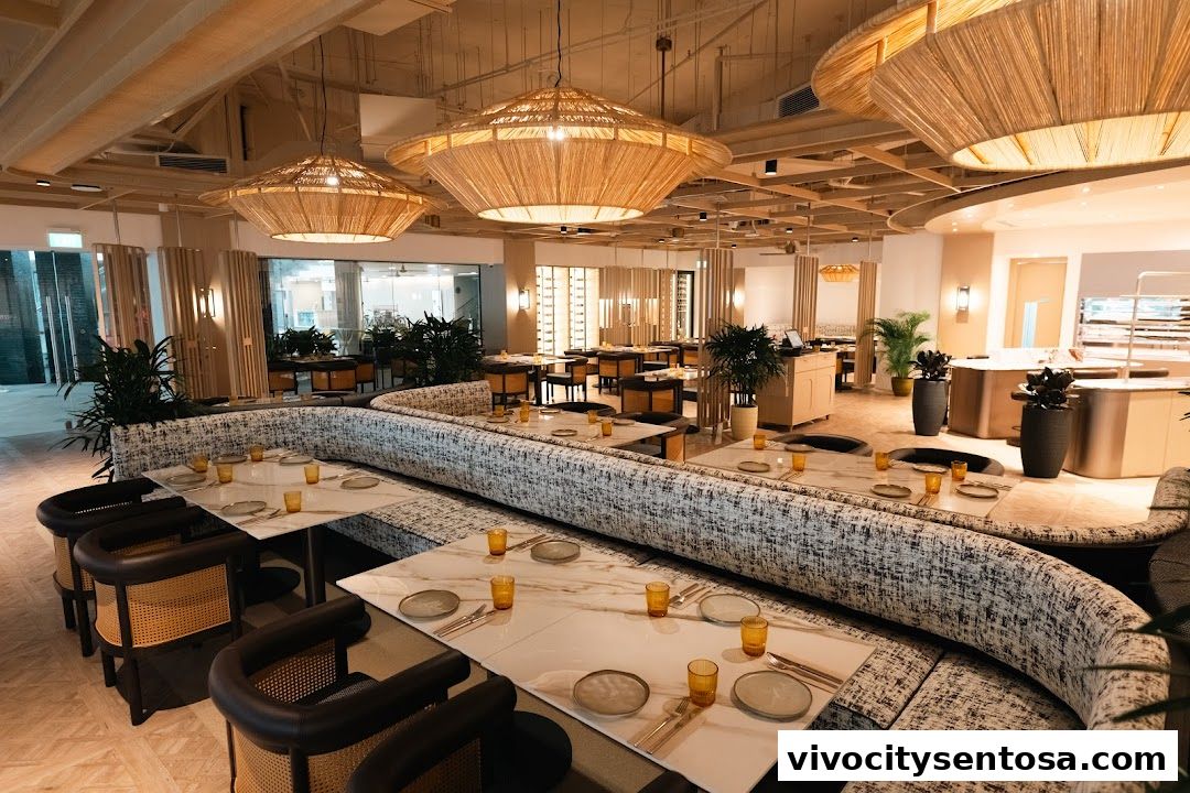 Latitude Restaurant  Terrace ONE15 Marina Members only