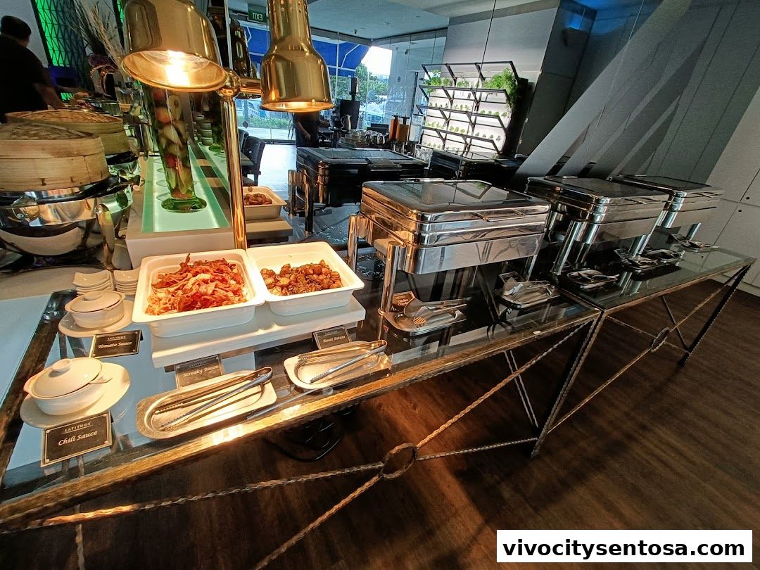 Latitude Restaurant  Terrace ONE15 Marina Members only