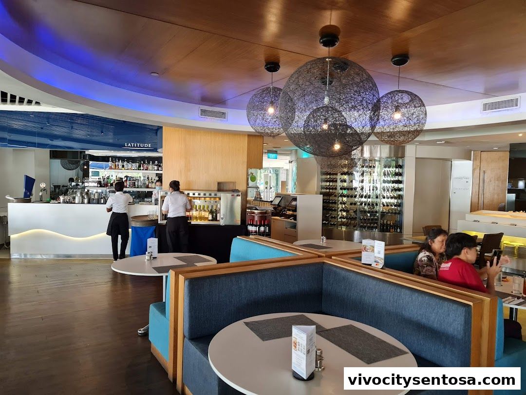 Latitude Restaurant  Terrace ONE15 Marina Members only