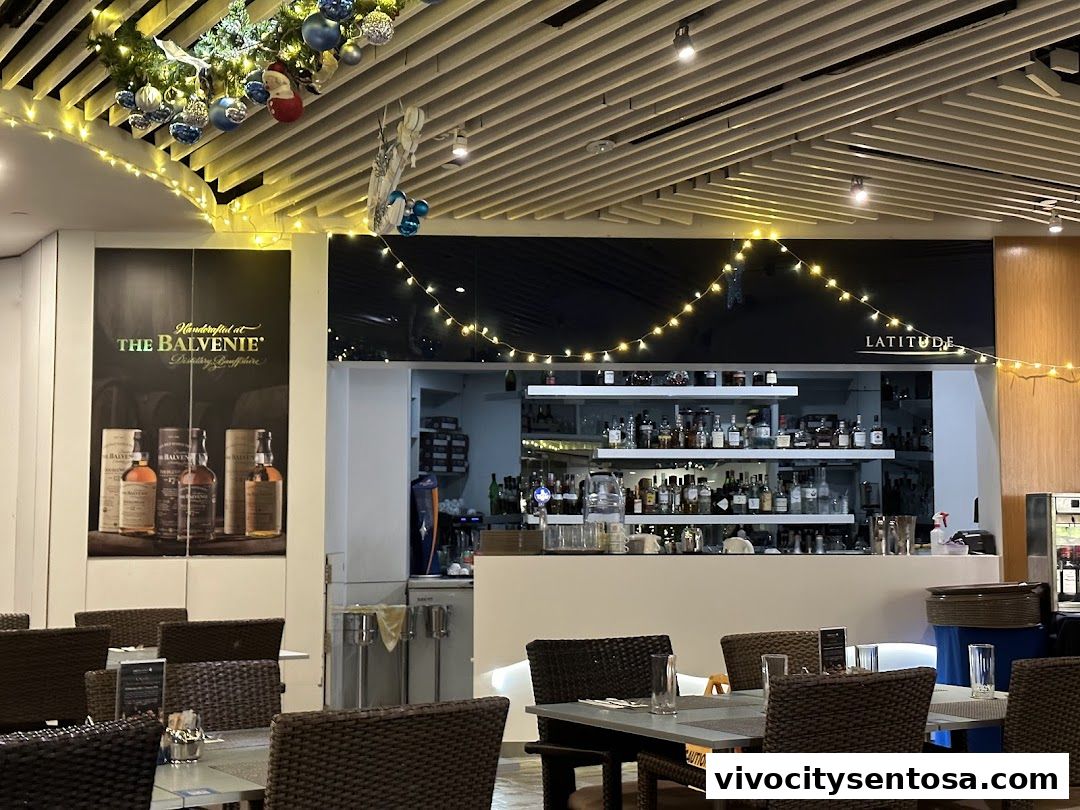 Latitude Restaurant  Terrace ONE15 Marina Members only