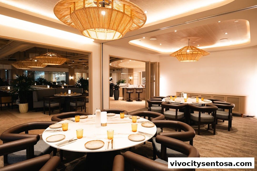 Latitude Restaurant  Terrace ONE15 Marina Members only