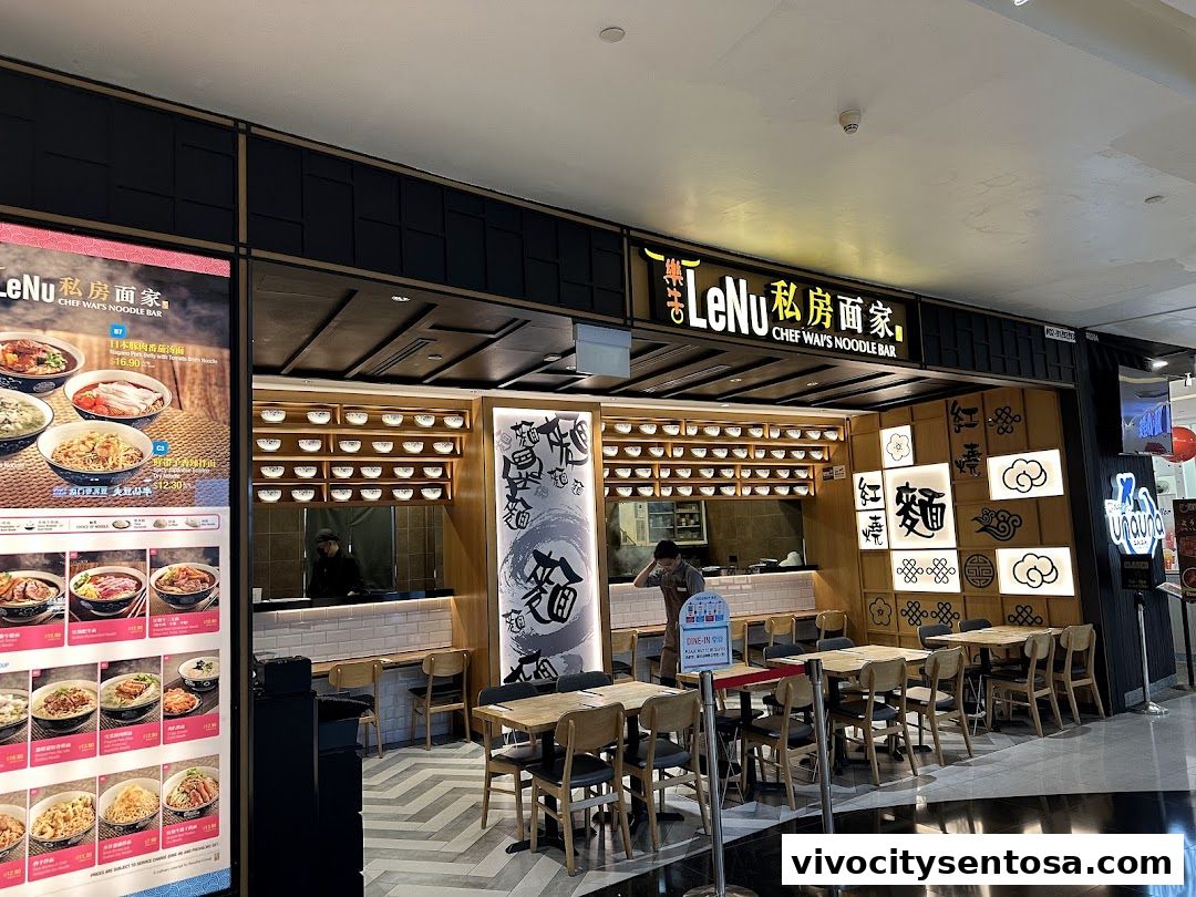 LeNu Chef Wais Noodle Bar at VivoCity