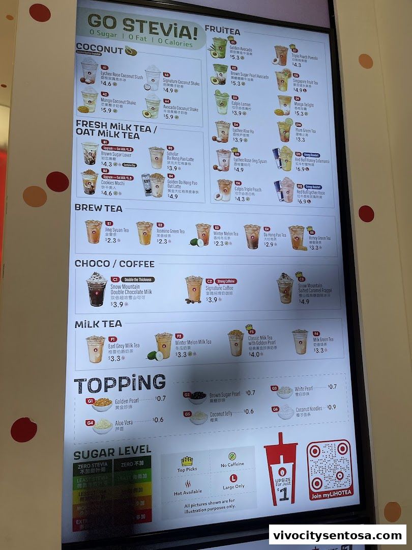 LiHO TEA  Vivocity