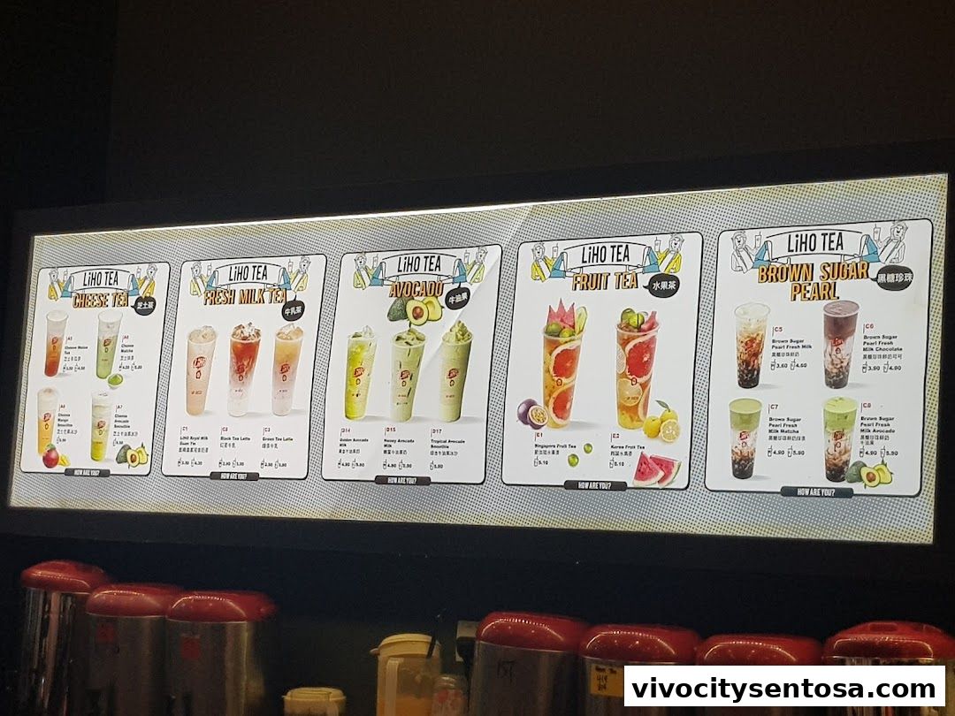 LiHO TEA  Vivocity