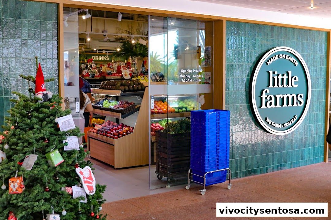 Little Farms Market, Sentosa Grocery store