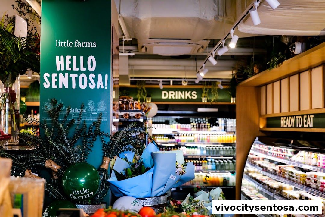 Little Farms Market, Sentosa Grocery store