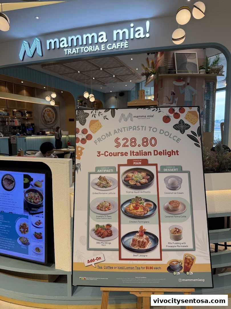 Mamma Mia Trattoria E Caffè VivoCity