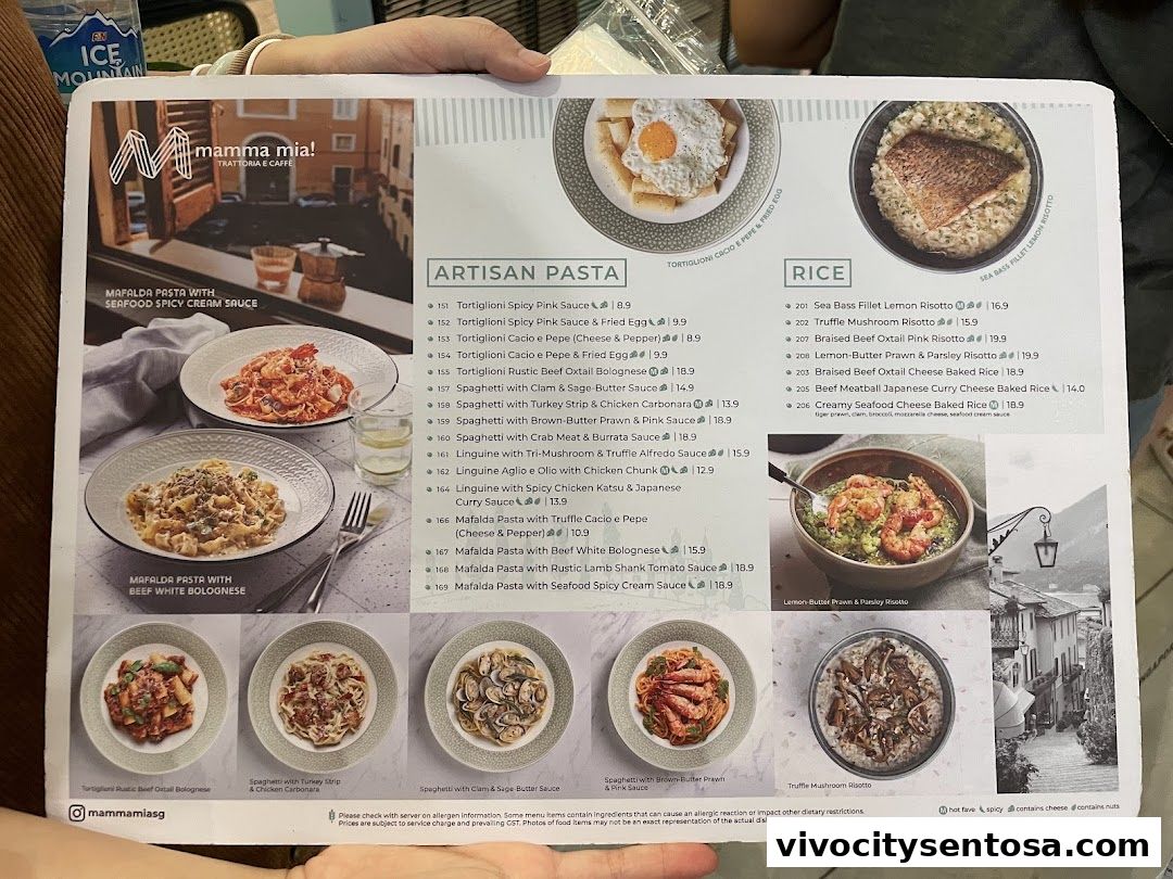 Mamma Mia Trattoria E Caffè VivoCity