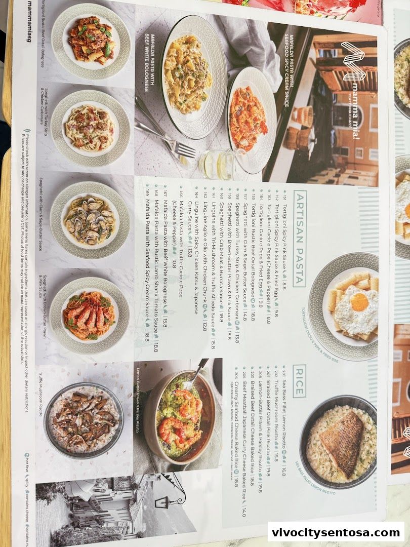 Mamma Mia Trattoria E Caffè VivoCity