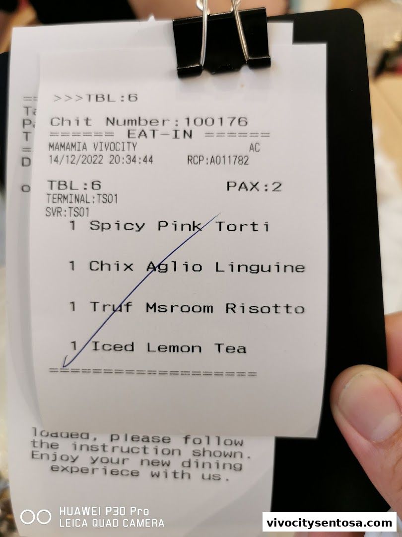 Mamma Mia Trattoria E Caffè VivoCity