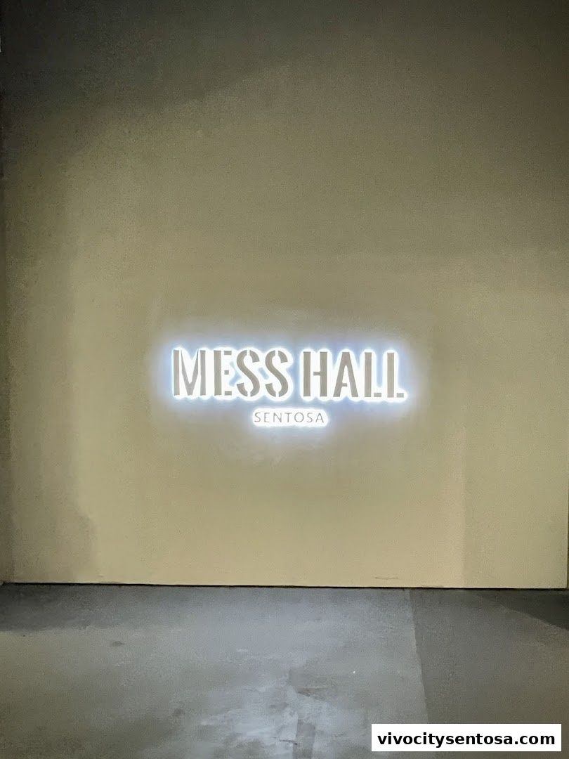 Mess Hall at Sentosa