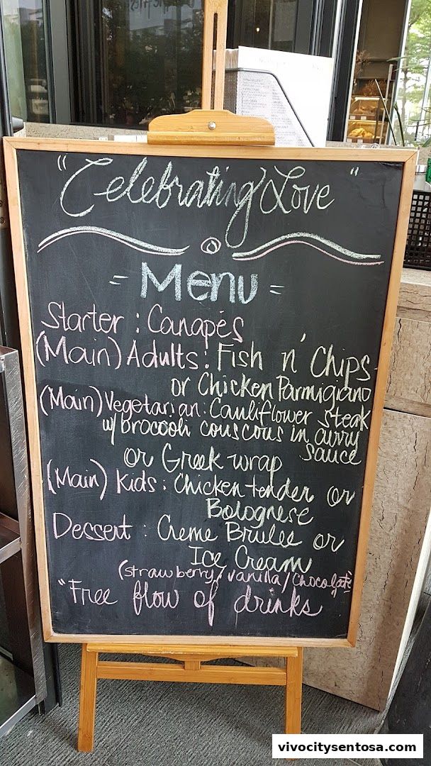 Menu page for Miska Cafe