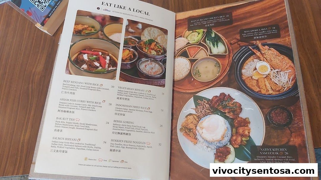Native Kitchen - Asian CuisineLocal Favourites  Sentosa