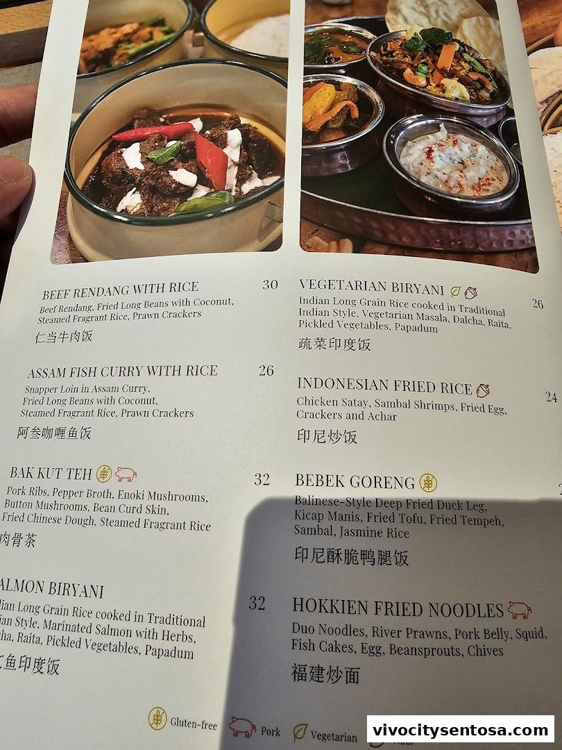 Native Kitchen - Asian CuisineLocal Favourites  Sentosa
