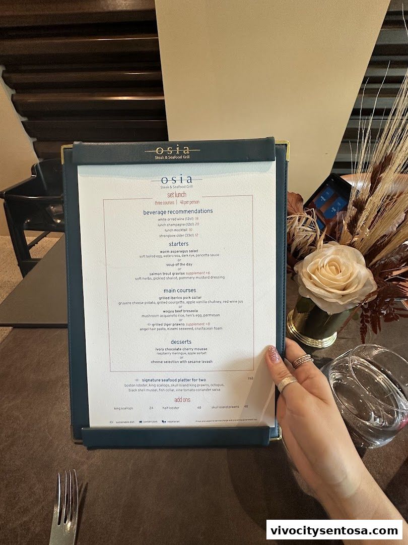 Osia Steak and Seafood Grill