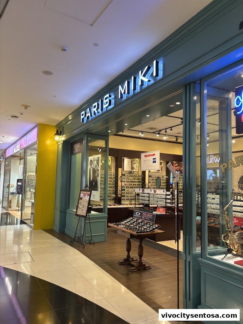 Paris Miki VivoCity - Optician  Optometrist  Contact lens  Eye Care Professional  Spectacles  Sunglasses  Myopia management