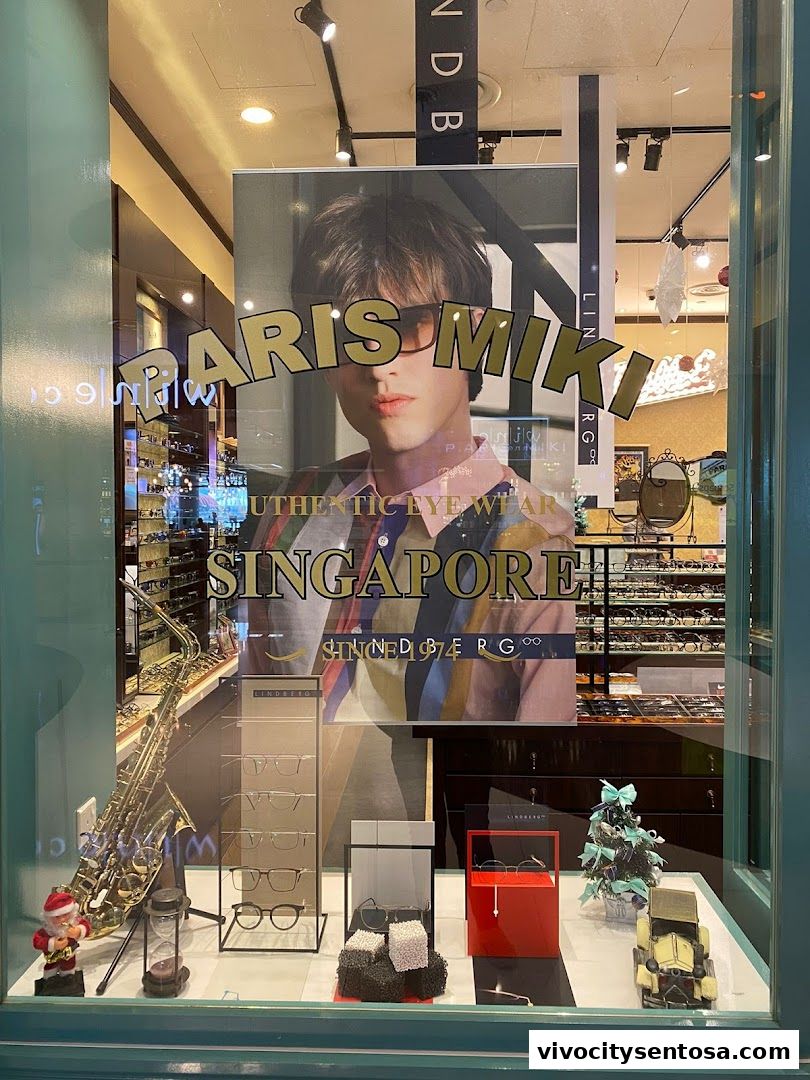 Paris Miki VivoCity - Optician  Optometrist  Contact lens  Eye Care Professional  Spectacles  Sunglasses  Myopia management